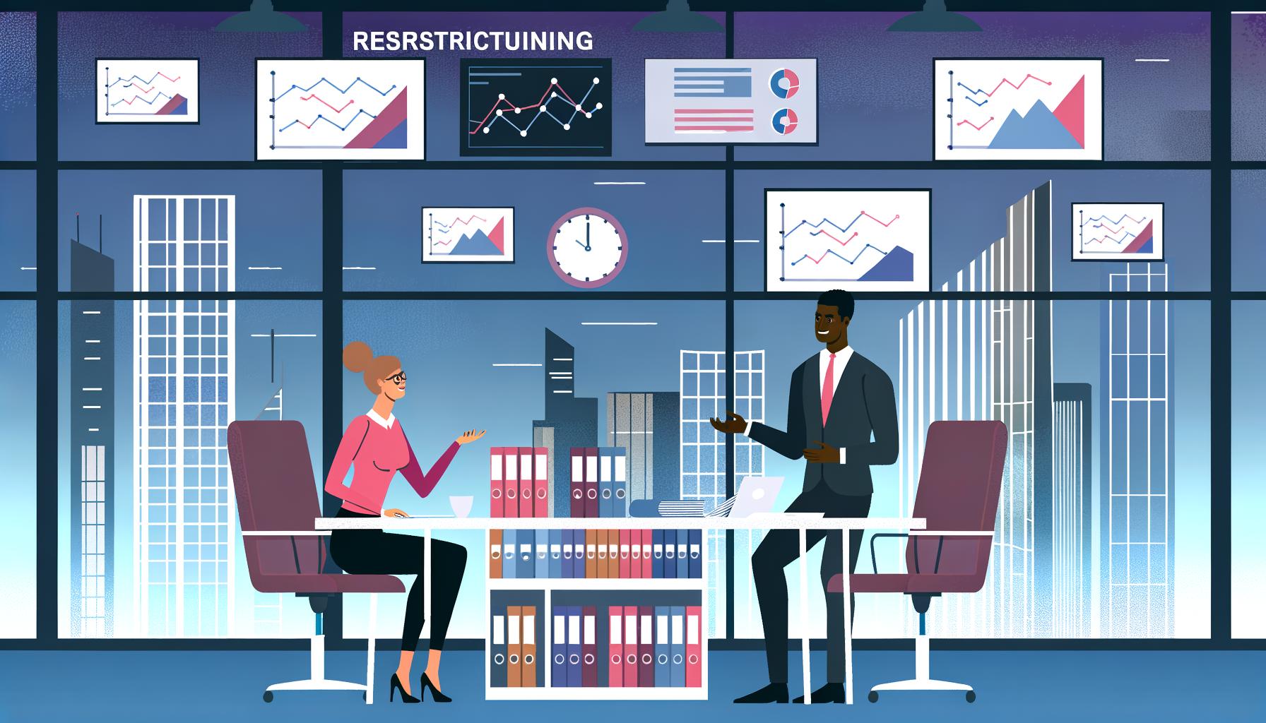 Financial restructuring is key to improving corporate financial health